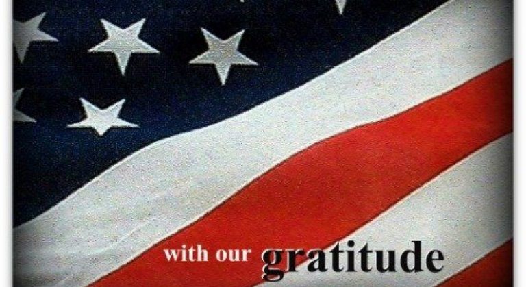 Expressing gratitude towards veterans in America